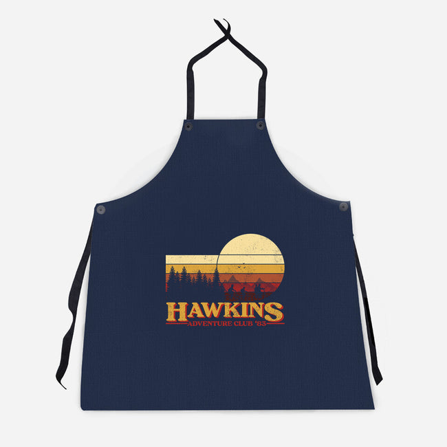 Retro Adventure Club-Unisex-Kitchen-Apron-rmatix