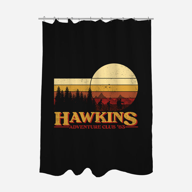 Retro Adventure Club-None-Polyester-Shower Curtain-rmatix