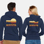 Retro Adventure Club-Unisex-Zip-Up-Sweatshirt-rmatix