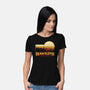 Retro Adventure Club-Womens-Basic-Tee-rmatix