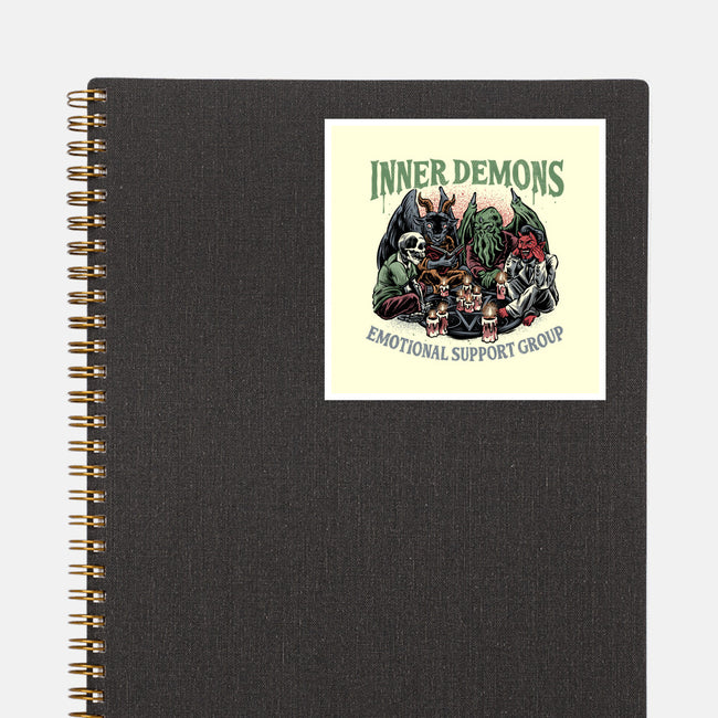 Inner Demons Group-None-Glossy-Sticker-glitchygorilla