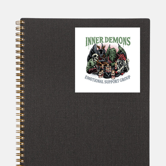 Inner Demons Group-None-Glossy-Sticker-glitchygorilla