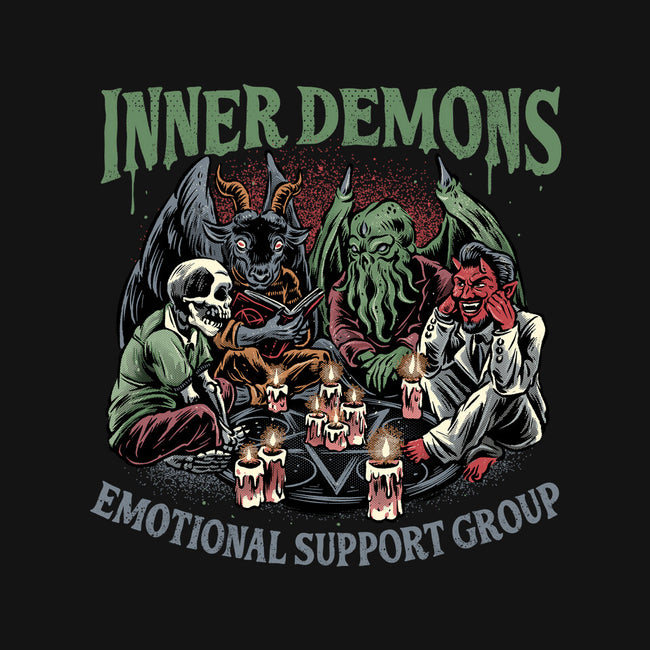 Inner Demons Group-Youth-Pullover-Sweatshirt-glitchygorilla