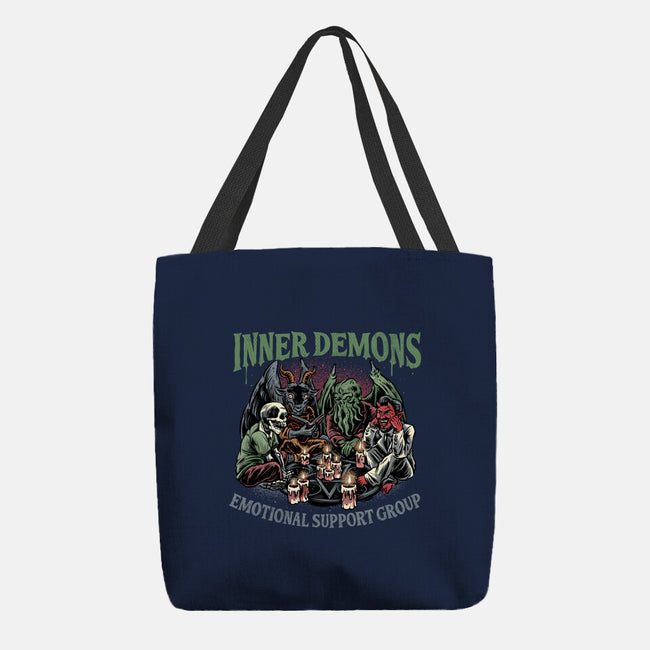 Inner Demons Group-None-Basic Tote-Bag-glitchygorilla