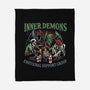 Inner Demons Group-None-Fleece-Blanket-glitchygorilla