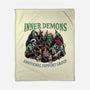 Inner Demons Group-None-Fleece-Blanket-glitchygorilla