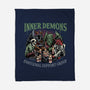Inner Demons Group-None-Fleece-Blanket-glitchygorilla