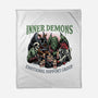 Inner Demons Group-None-Fleece-Blanket-glitchygorilla