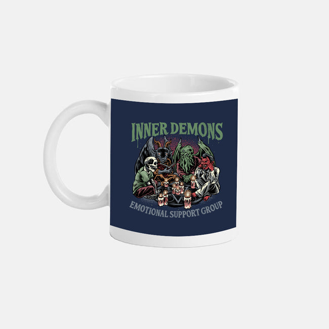 Inner Demons Group-None-Mug-Drinkware-glitchygorilla