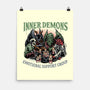 Inner Demons Group-None-Matte-Poster-glitchygorilla