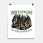 Inner Demons Group-None-Matte-Poster-glitchygorilla