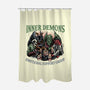Inner Demons Group-None-Polyester-Shower Curtain-glitchygorilla