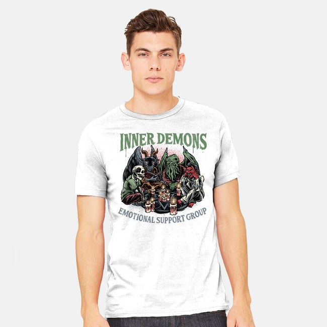 Inner Demons Group-Mens-Heavyweight-Tee-glitchygorilla