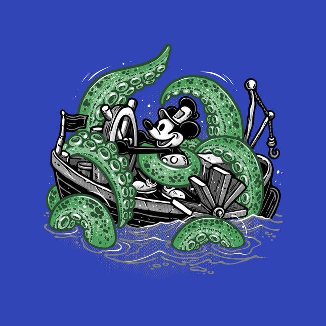 Steamboat And The Monster-Unisex-Pullover-Sweatshirt-glitchygorilla