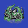 Steamboat And The Monster-Womens-V-Neck-Tee-glitchygorilla