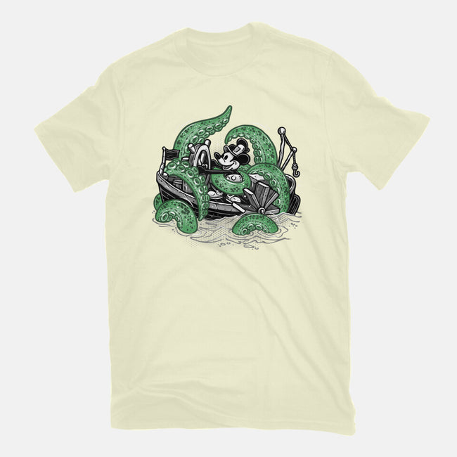 Steamboat And The Monster-Mens-Premium-Tee-glitchygorilla