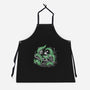 Steamboat And The Monster-Unisex-Kitchen-Apron-glitchygorilla