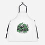 Steamboat And The Monster-Unisex-Kitchen-Apron-glitchygorilla