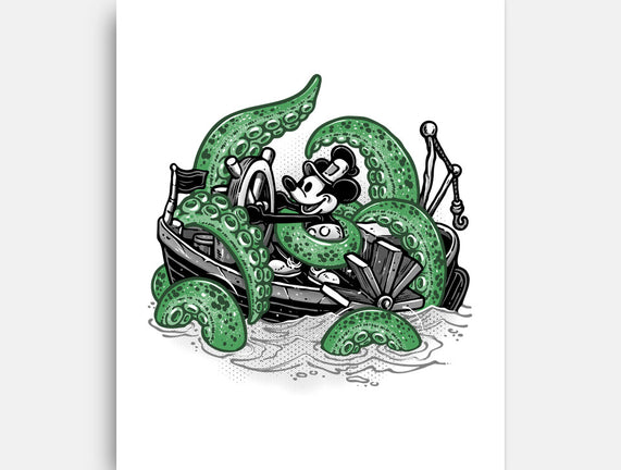 Steamboat And The Monster