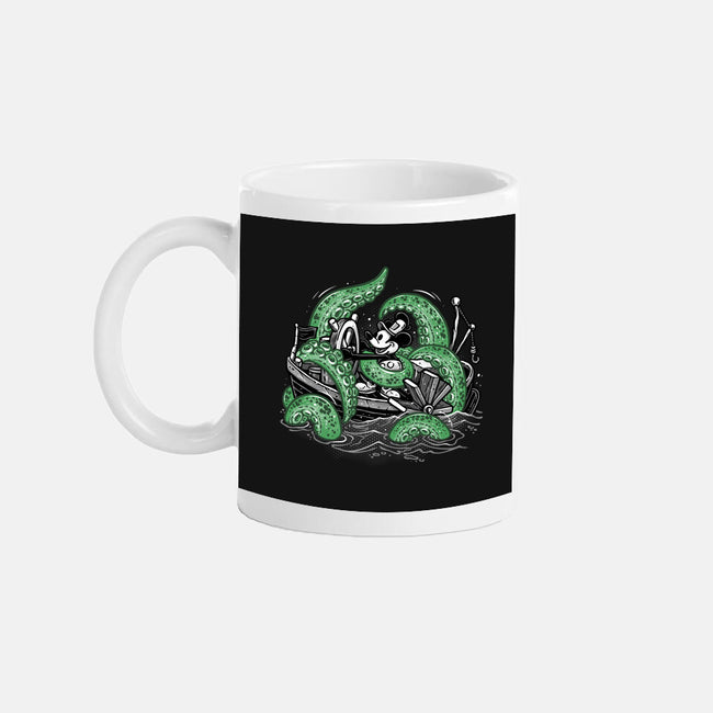 Steamboat And The Monster-None-Mug-Drinkware-glitchygorilla