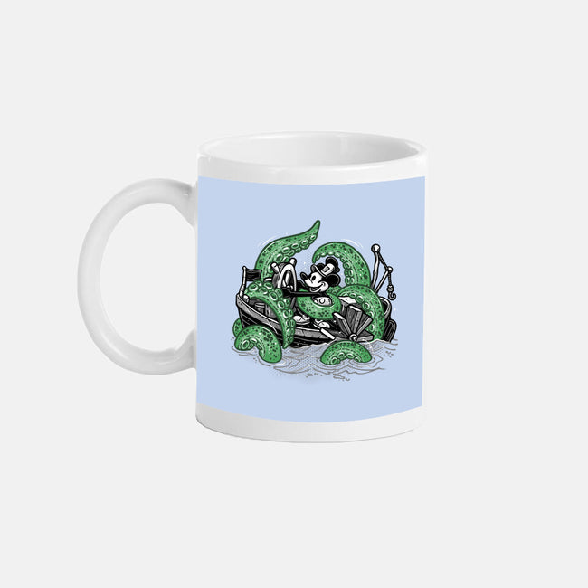 Steamboat And The Monster-None-Mug-Drinkware-glitchygorilla