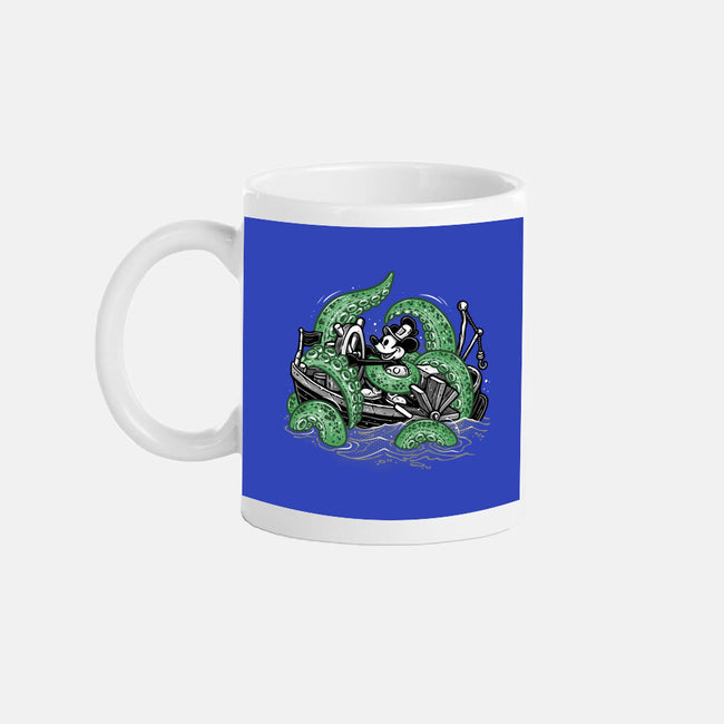 Steamboat And The Monster-None-Mug-Drinkware-glitchygorilla