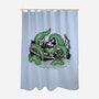Steamboat And The Monster-None-Polyester-Shower Curtain-glitchygorilla