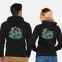 Steamboat And The Monster-Unisex-Zip-Up-Sweatshirt-glitchygorilla