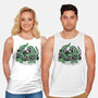 Steamboat And The Monster-Unisex-Basic-Tank-glitchygorilla