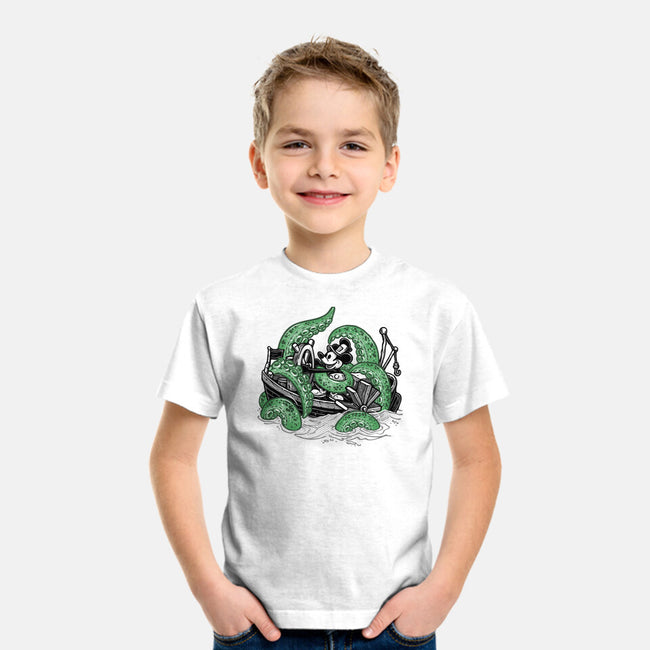 Steamboat And The Monster-Youth-Basic-Tee-glitchygorilla