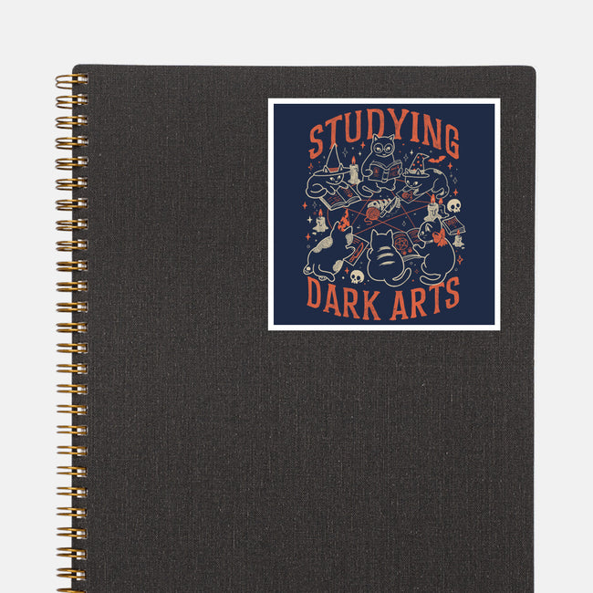 Studying Dark Arts-None-Glossy-Sticker-eduely