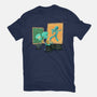 Bold And Brash-Womens-Fitted-Tee-DrawnByBryan