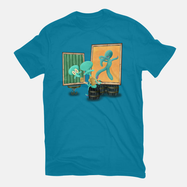 Bold And Brash-Womens-Basic-Tee-DrawnByBryan