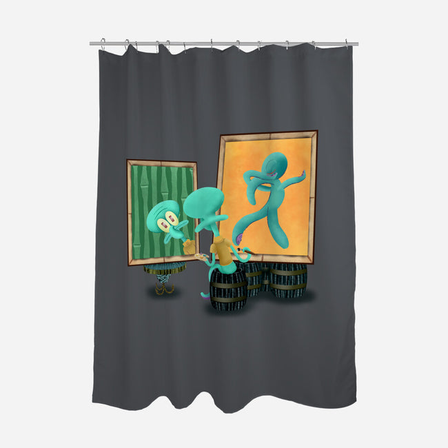 Bold And Brash-None-Polyester-Shower Curtain-DrawnByBryan