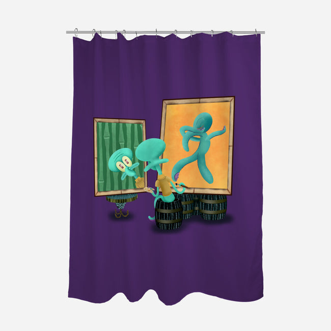 Bold And Brash-None-Polyester-Shower Curtain-DrawnByBryan