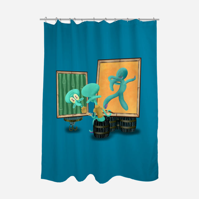 Bold And Brash-None-Polyester-Shower Curtain-DrawnByBryan