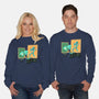 Bold And Brash-Unisex-Crew Neck-Sweatshirt-DrawnByBryan