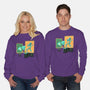 Bold And Brash-Unisex-Crew Neck-Sweatshirt-DrawnByBryan