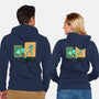 Bold And Brash-Unisex-Zip-Up-Sweatshirt-DrawnByBryan