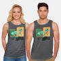 Bold And Brash-Unisex-Basic-Tank-DrawnByBryan