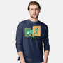 Bold And Brash-Mens-Long Sleeved-Tee-DrawnByBryan