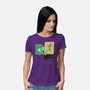 Bold And Brash-Womens-Basic-Tee-DrawnByBryan