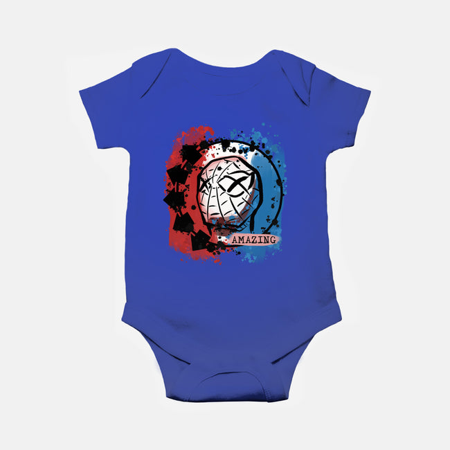 Spidey 182-Baby-Basic-Onesie-nickzzarto