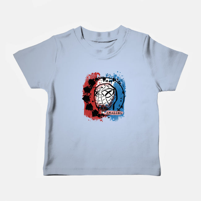 Spidey 182-Baby-Basic-Tee-nickzzarto