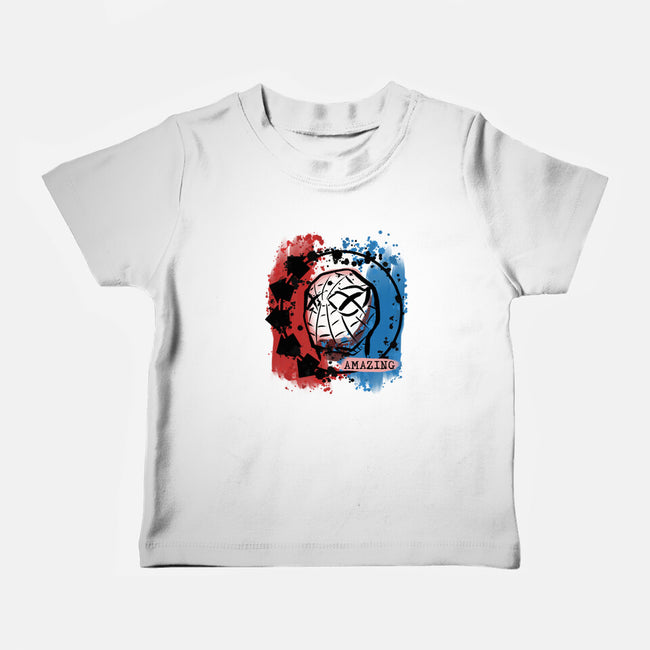 Spidey 182-Baby-Basic-Tee-nickzzarto