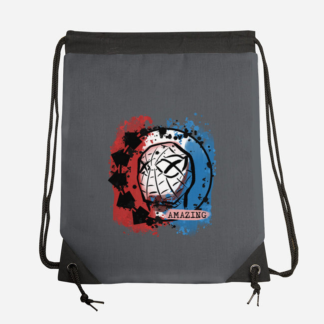 Spidey 182-None-Drawstring-Bag-nickzzarto