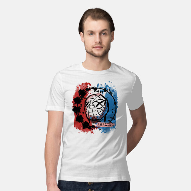 Spidey 182-Mens-Premium-Tee-nickzzarto