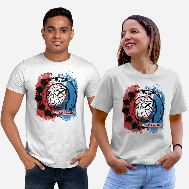 Spidey 182-Unisex-Basic-Tee-nickzzarto