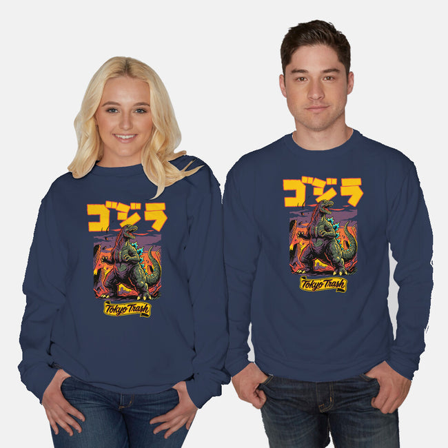 Tokyo Trash-Unisex-Crew Neck-Sweatshirt-P1yu5h