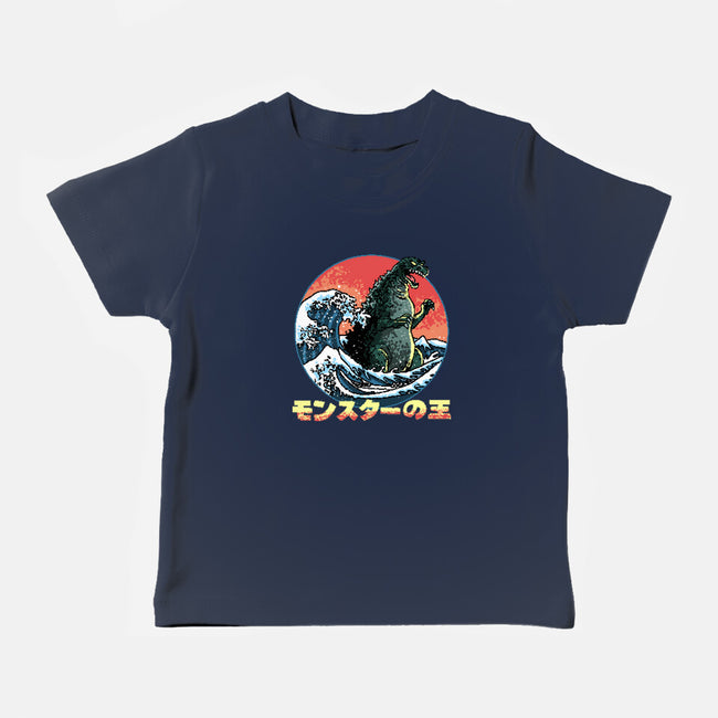 Pixel Kaiju-Baby-Basic-Tee-zascanauta